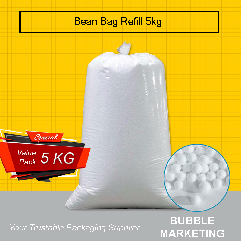 5kg Poly Beads Bean Bag Refill